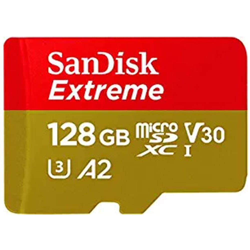 SanDisk extreme microSDXC™ UHSI CARD128GB MemoryHouse.in
